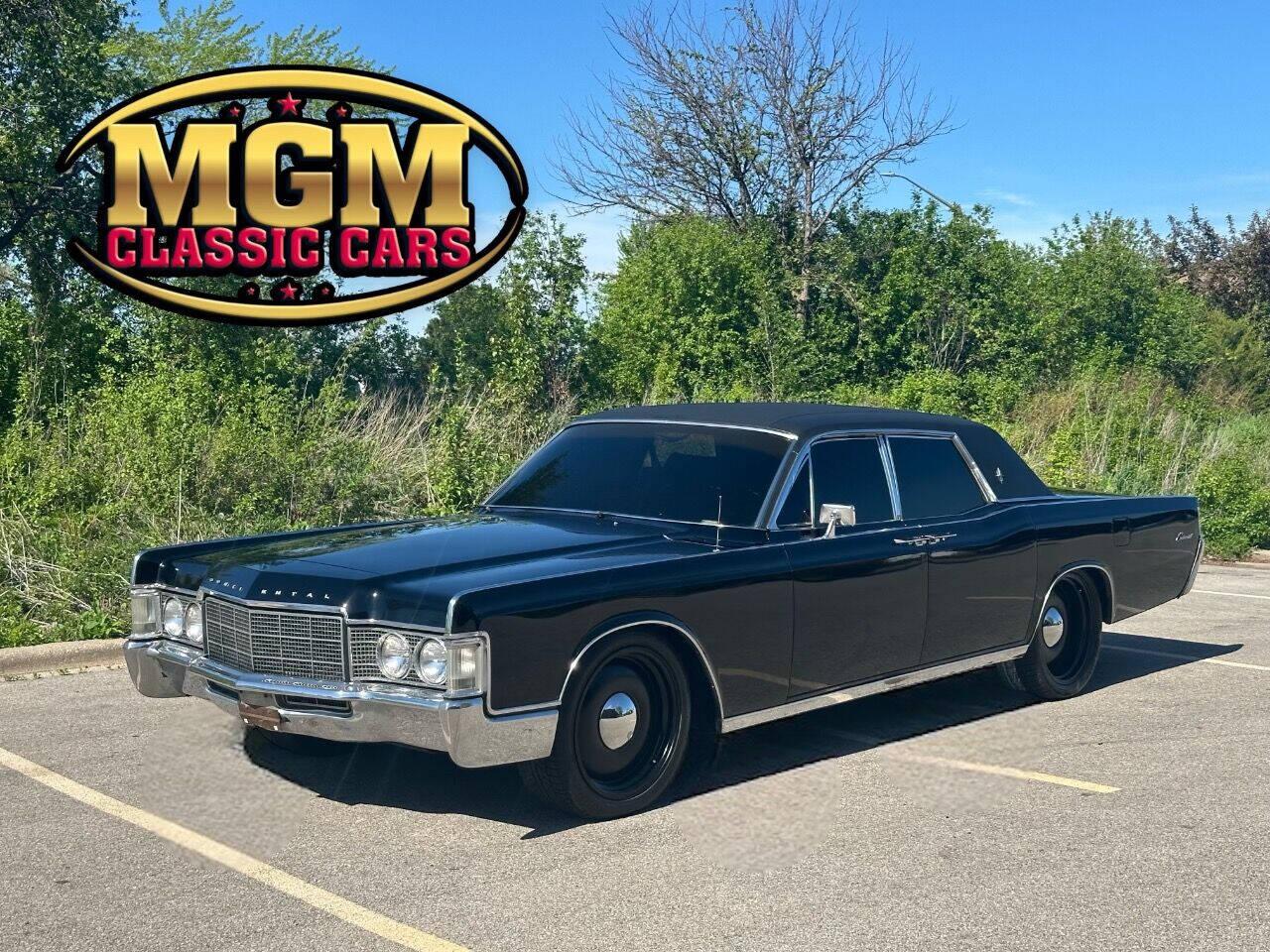 Used 1969 Lincoln Continental BLACK ON BLACK CLEAN For Sale (Sold